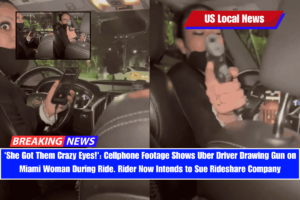 'She Got Them Crazy Eyes!' Cellphone Footage Shows Uber Driver Drawing Gun on Miami Woman During Ride. Rider Now Intends to Sue Rideshare Company