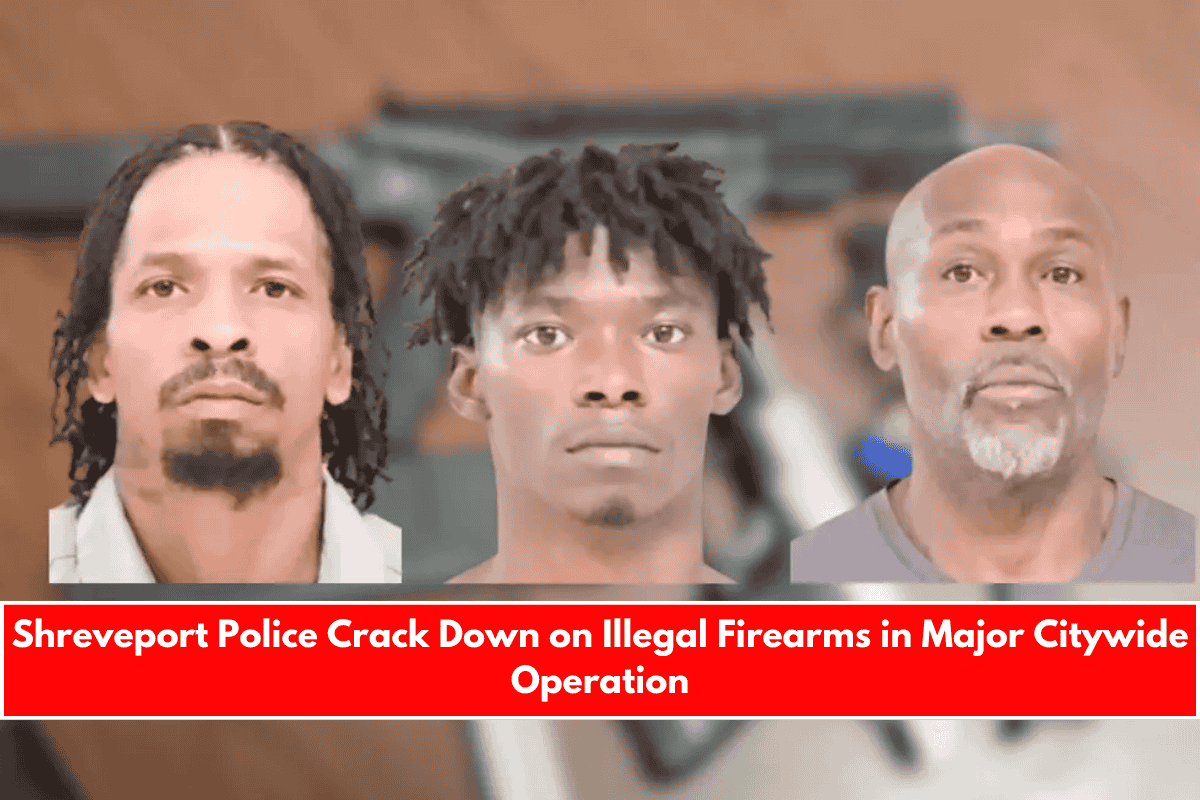 Shreveport Police Crack Down on Illegal Firearms in Major Citywide Operation