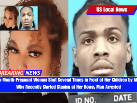 Six-Month-Pregnant Woman Shot Several Times in Front of Her Children by Man Who Recently Started Staying at Her Home; Man Arrested