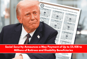 Social Security Announces a May Payment of Up to $5,108 to Millions of Retirees and Disability Beneficiaries