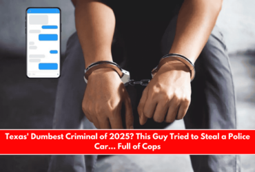 Texas' Dumbest Criminal of 2025 This Guy Tried to Steal a Police Car… Full of Cops