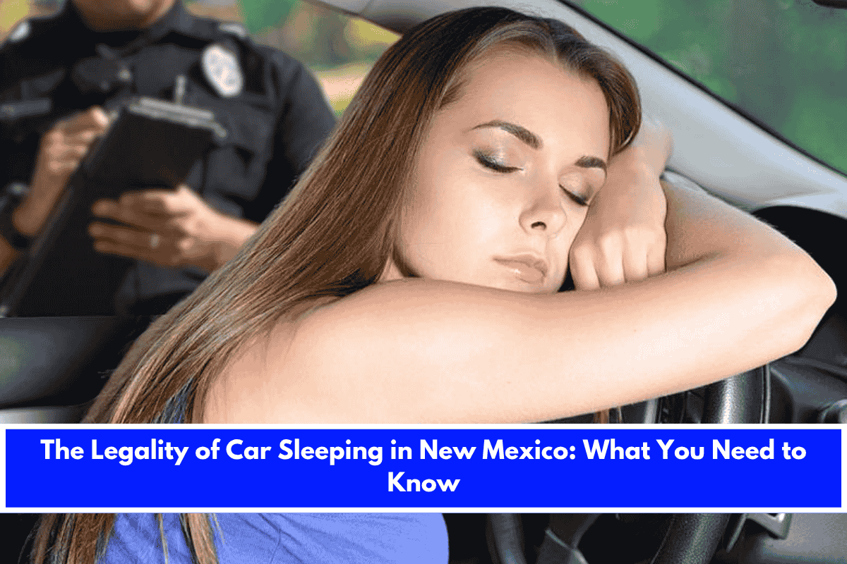 The Legality of Car Sleeping in New Mexico What You Need to Know