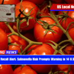 Tomato Recall Alert Salmonella Risk Prompts Warning in 14 U.S. States