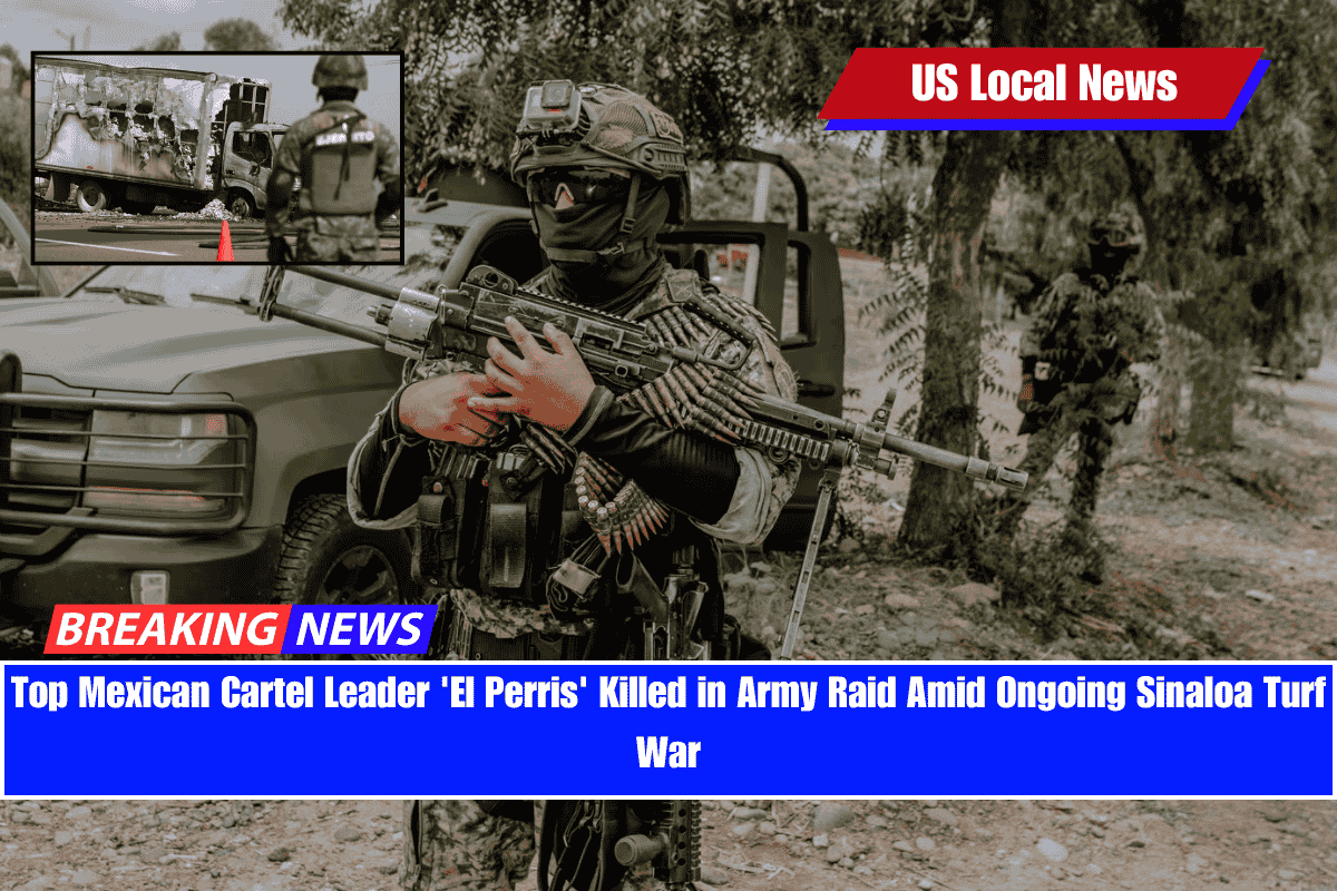 Top Mexican Cartel Leader 'El Perris' Killed in Army Raid Amid Ongoing Sinaloa Turf War