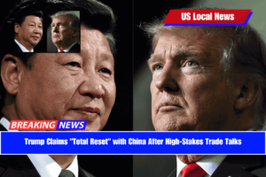 Trump Claims Total Reset with China After High-Stakes Trade Talks