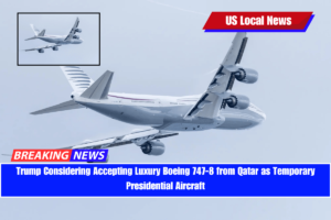 Trump Considering Accepting Luxury Boeing 747-8 from Qatar as Temporary Presidential Aircraft