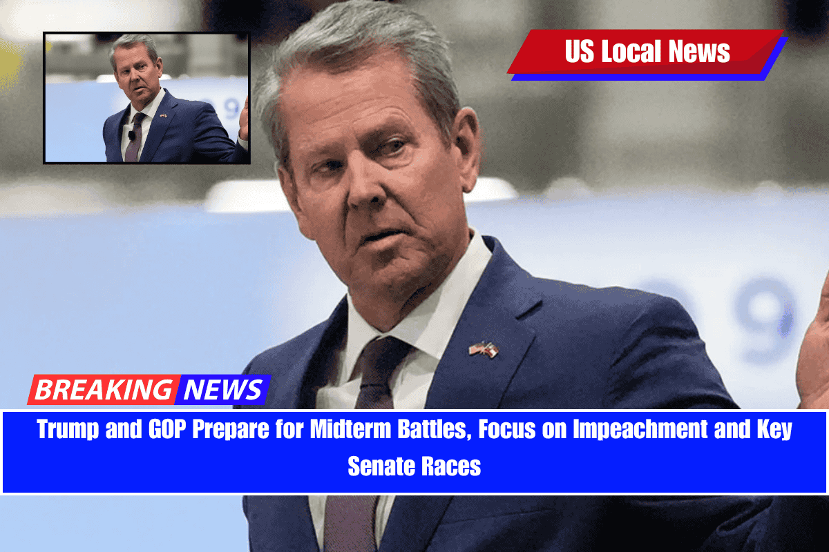 Trump and GOP Prepare for Midterm Battles, Focus on Impeachment and Key Senate Races