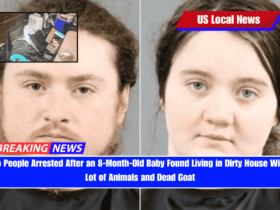 Two People Arrested After an 8-Month-Old Baby Found Living in Dirty House With a Lot of Animals and Dead Goat