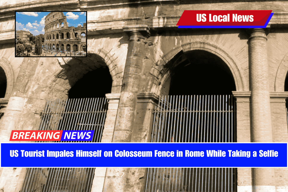 US Tourist Impales Himself on Colosseum Fence in Rome While Taking a Selfie