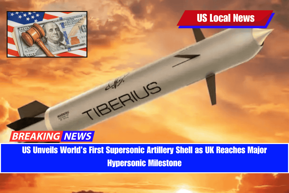 US Unveils World’s First Supersonic Artillery Shell as UK Reaches Major Hypersonic Milestone
