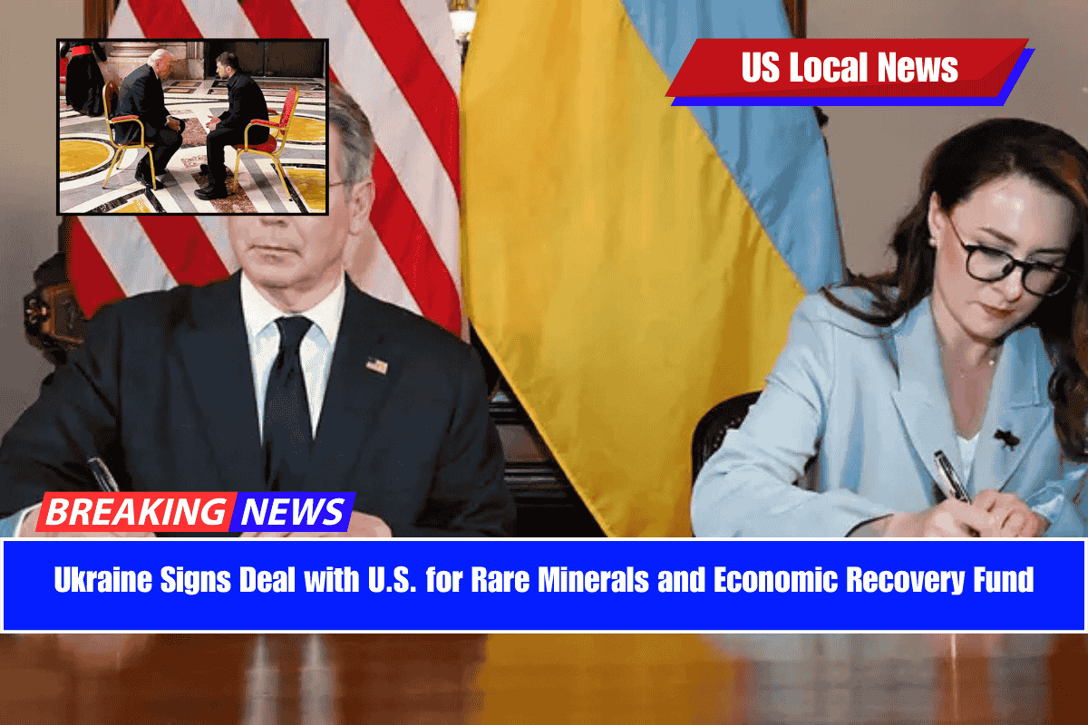 Ukraine Signs Deal with U.S. for Rare Minerals and Economic Recovery Fund