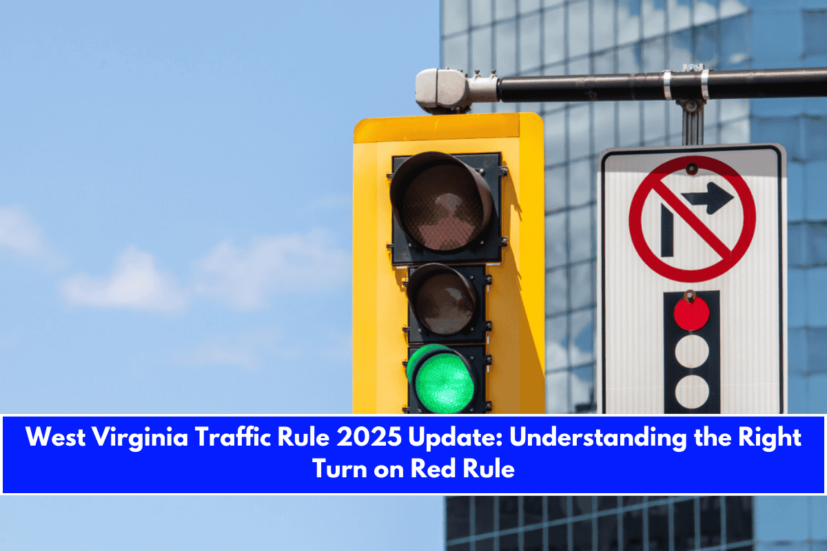 West Virginia Traffic Rule 2025 Update Understanding the Right Turn on Red Rule