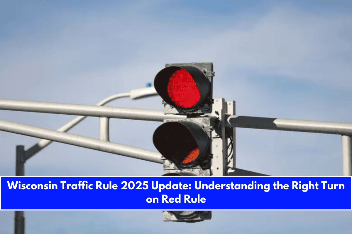 Wisconsin Traffic Rule 2025 Update Understanding the Right Turn on Red Rule