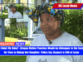 ‘My Baby! My Baby!’ Oregon Mother Punches Would-be Kidnapper in the Face as He Tries to Kidnap Her Daughter, Police Say Suspect is Still at Large