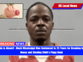 ‘This is Absurd’ Black Mississippi Man Sentenced to 25 Years for Breaking Into House and Stealing Child's Piggy Bank