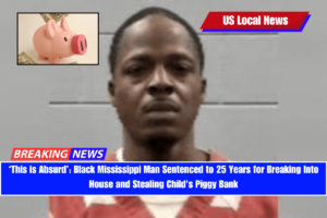‘This is Absurd’ Black Mississippi Man Sentenced to 25 Years for Breaking Into House and Stealing Child's Piggy Bank