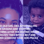 3-Year-Old Girl Dies After Falling to the Ground and Stopping Breathing After Her Mother Hit Her Two Dozen Times With a Belt and Claimed Someone Took Her Police