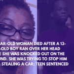 47-Year-Old Woman Died After a 13-Year-Old Boy Ran Over Her Head While She Was Knocked Out on the Ground. She Was Trying to Stop Him From Stealing a Car; Teen Sentenced