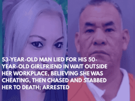 53-Year-Old Man Lied for His 50-Year-Old Girlfriend in Wait Outside Her Workplace, Believing She Was Cheating, Then Chased and Stabbed Her to Death; Arrested