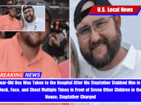 6-Year-Old Boy Was Taken to the Hospital After His Stepfather Stabbed Him in the Neck, Face, and Chest Multiple Times in Front of Seven Other Children in the House; Stepfather Charged