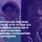7-Month-Old Girl Dies From Heatstroke After 59-Year-Old Foster Mother Leaves Her in Hot Car in Scorching Temperatures; Foster Mother Released on Bond