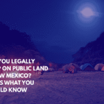 Can You Legally Camp on Public Land in New Mexico Here's What You Should Know