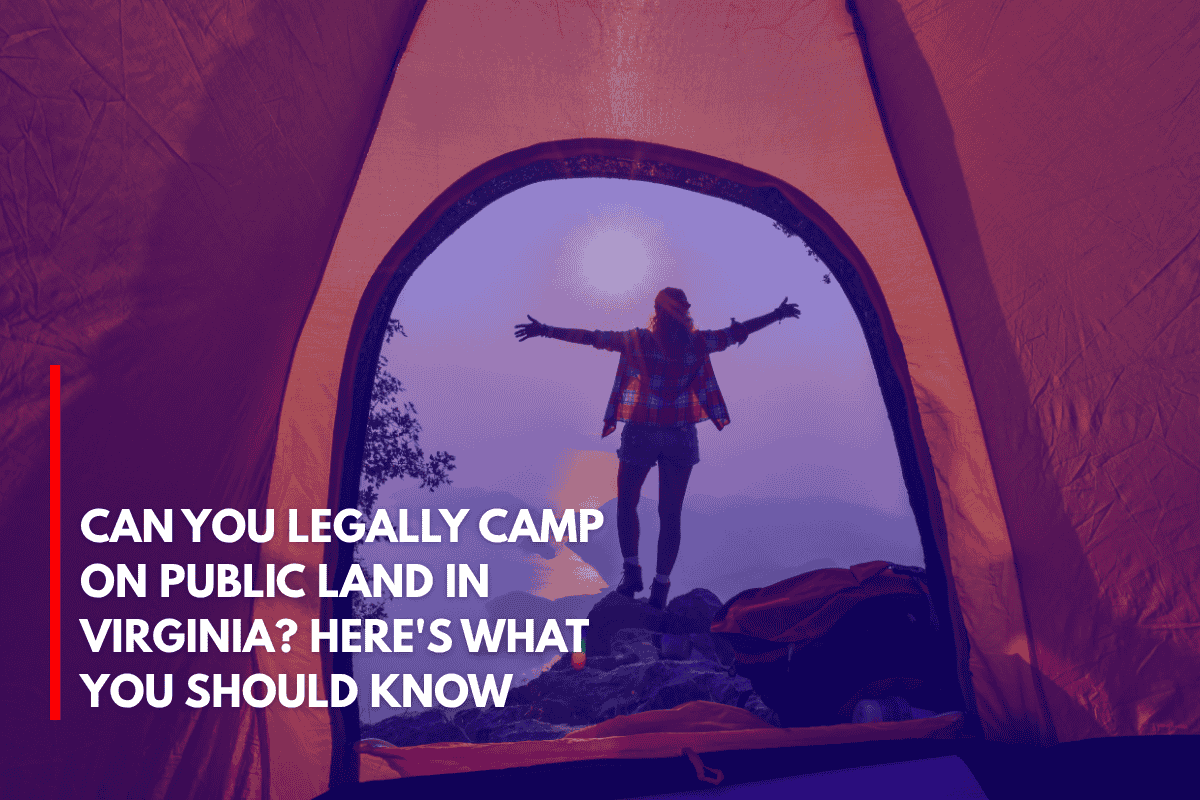 Can You Legally Camp on Public Land in Virginia Here's What You Should Know