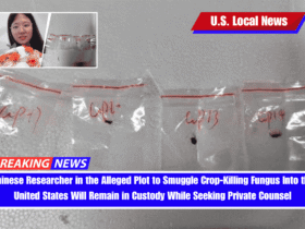 Chinese Researcher in the Alleged Plot to Smuggle Crop-Killing Fungus Into the United States Will Remain in Custody While Seeking Private Counsel