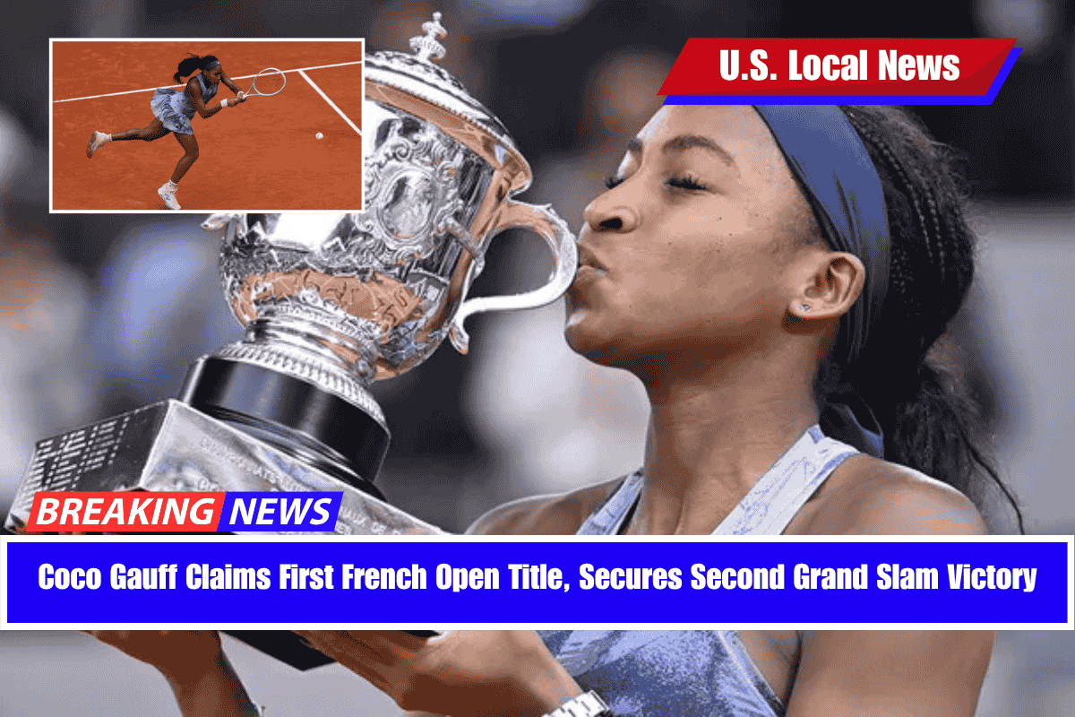Coco Gauff Claims First French Open Title, Secures Second Grand Slam Victory