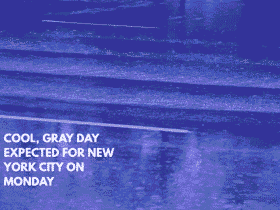 Cool, Gray Day Expected for New York City on Monday