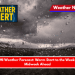 Detroit, MI Weather Forecast Warm Start to the Week, Stormy Midweek Ahead