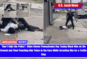 Don't Fight the Police Video Shows Pennsylvania Cop Tasing Black Man on the Ground and Then Punching Him Twice in the Face While Arresting Him for a Traffic Stop