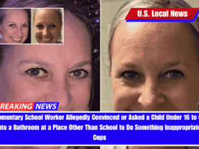 Elementary School Worker Allegedly Convinced or Asked a Child Under 16 to Go Into a Bathroom at a Place Other Than School to Do Something Inappropriate Cops