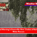 Flash Flood Warning in Evansville Over 3 Inches of Rain Triggers Water Rescues