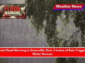 Flash Flood Warning in Evansville Over 3 Inches of Rain Triggers Water Rescues