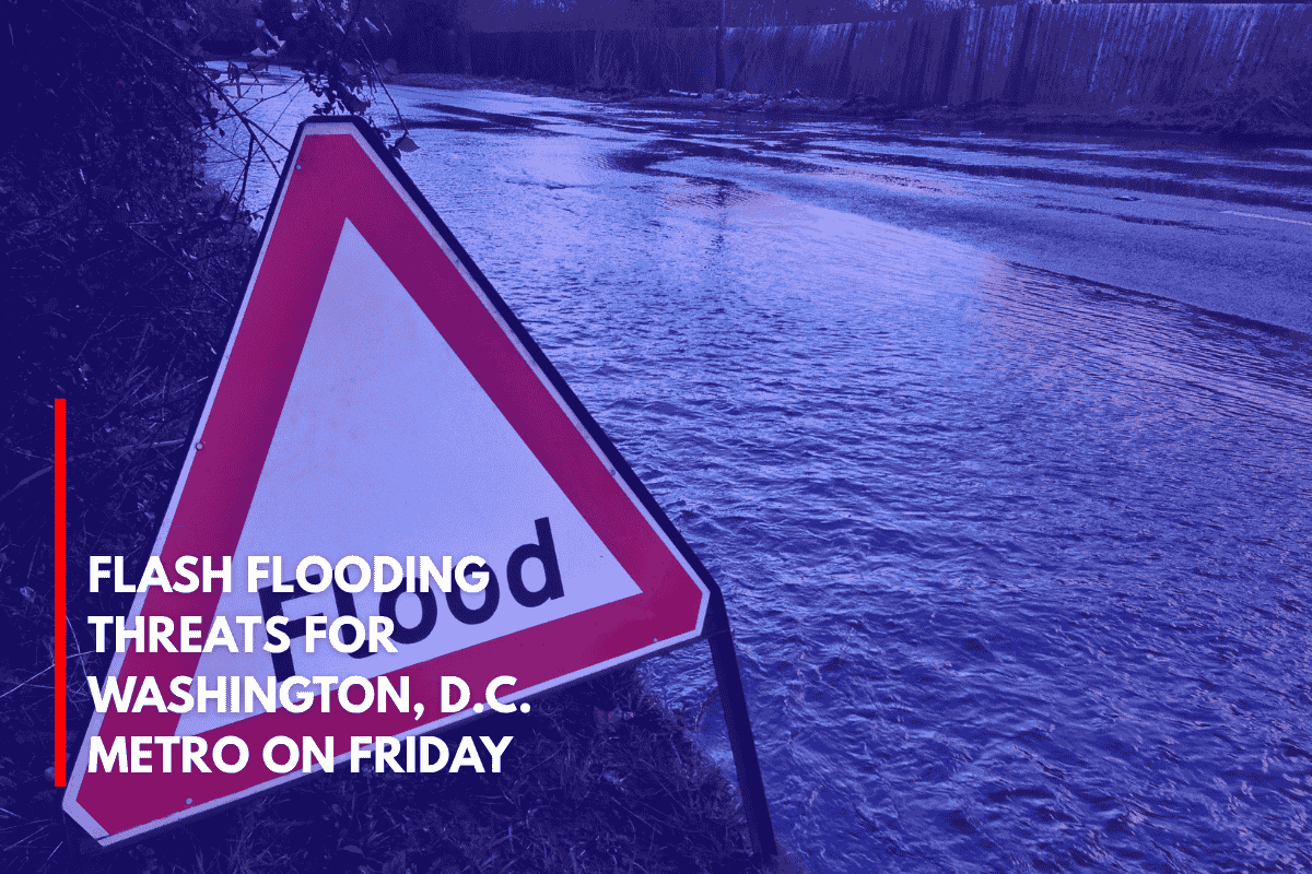 Flash Flooding Threats for Washington, D.C. Metro on Friday