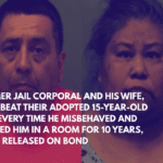 Former Jail Corporal and His Wife, Who Beat Their Adopted 15-Year-Old Son Every Time He Misbehaved and Locked Him in a Room for 10 Years, Were Released on Bond