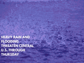 Heavy Rain and Flooding Threaten Central U.S. Through Thursday