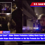I'll Spit in Your Face! Video Shows Protesters Calling Black Cops the N-Word as Black People Argue About Whether or Not the Protests Are Our Fight Too