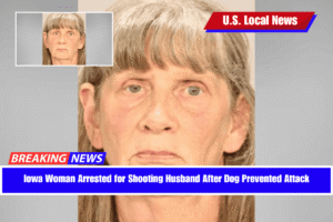 Iowa Woman Arrested for Shooting Husband After Dog Prevented Attack