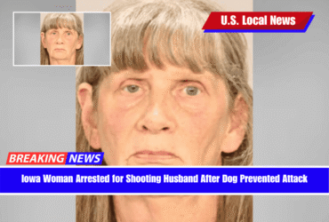 Iowa Woman Arrested for Shooting Husband After Dog Prevented Attack