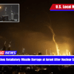 Iran Launches Retaliatory Missile Barrage at Israel After Nuclear Site Strikes