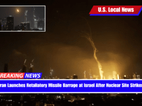Iran Launches Retaliatory Missile Barrage at Israel After Nuclear Site Strikes