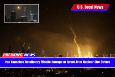 Iran Launches Retaliatory Missile Barrage at Israel After Nuclear Site Strikes