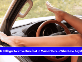 Is It Illegal to Drive Barefoot in Maine Here's What Law Says!