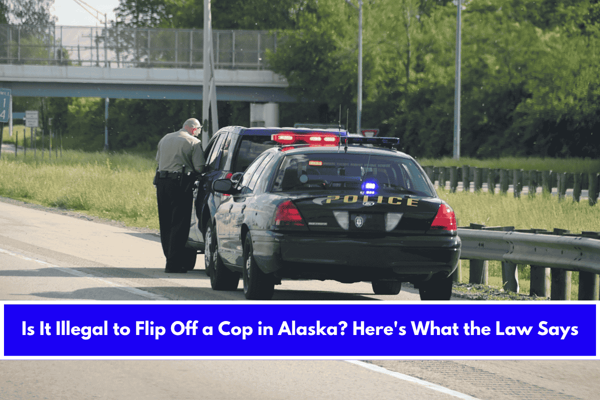 Is It Illegal to Flip Off a Cop in Alaska Here's What the Law Says