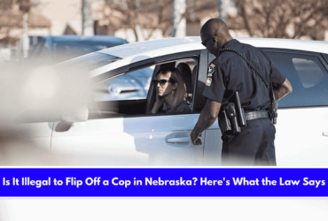 Is It Illegal to Flip Off a Cop in Nebraska Here's What the Law Says