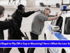 Is It Illegal to Flip Off a Cop in Wyoming Here's What the Law Says