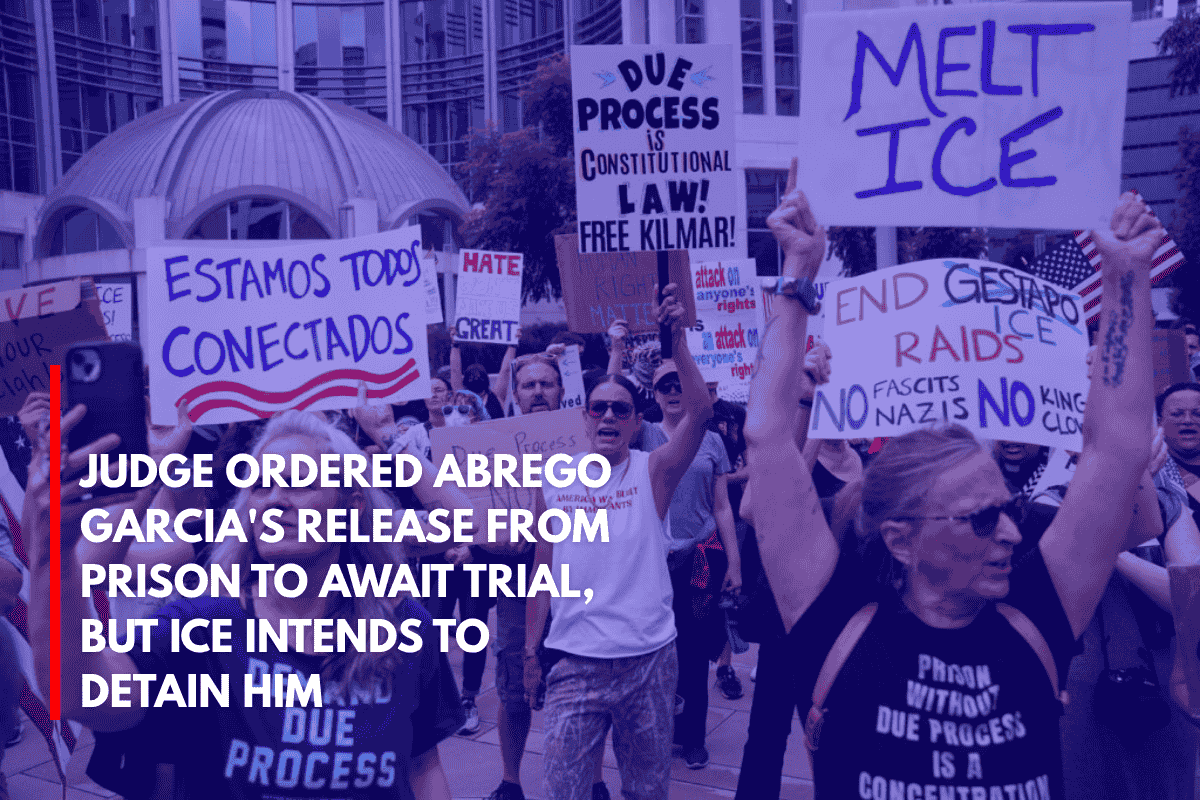 Judge Ordered Abrego Garcia's Release From Prison to Await Trial, but ICE Intends to Detain Him