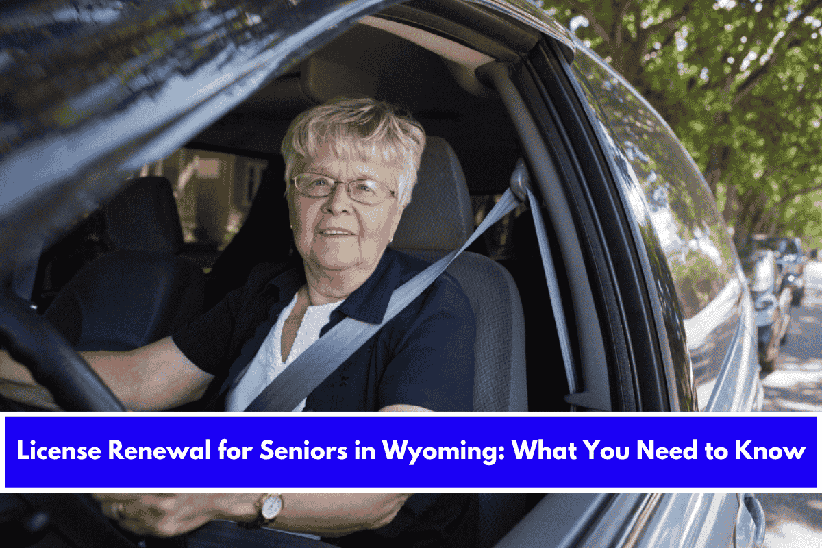 License Renewal for Seniors in Wyoming What You Need to Know